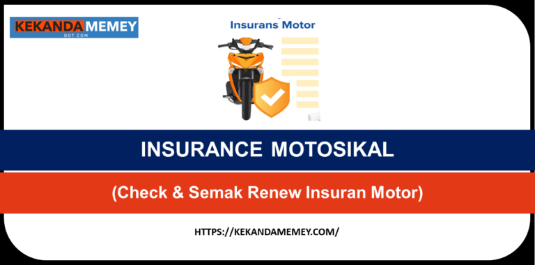 INSURANCE MOTOSIKAL