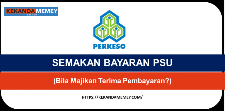 SEMAKAN BAYARAN PSU