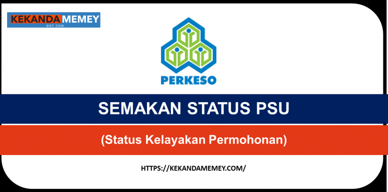 SEMAKAN STATUS PSU