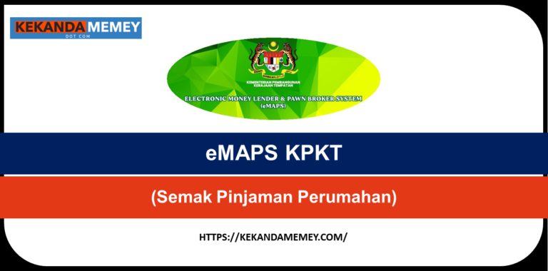 eMAPS KPKT SEMAK LOAN