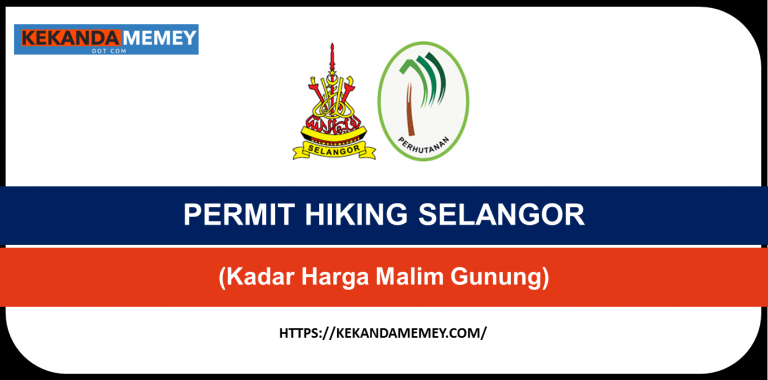 PERMIT HIKING SELANGOR