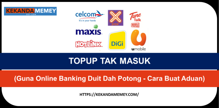 TOPUP TAK MASUK