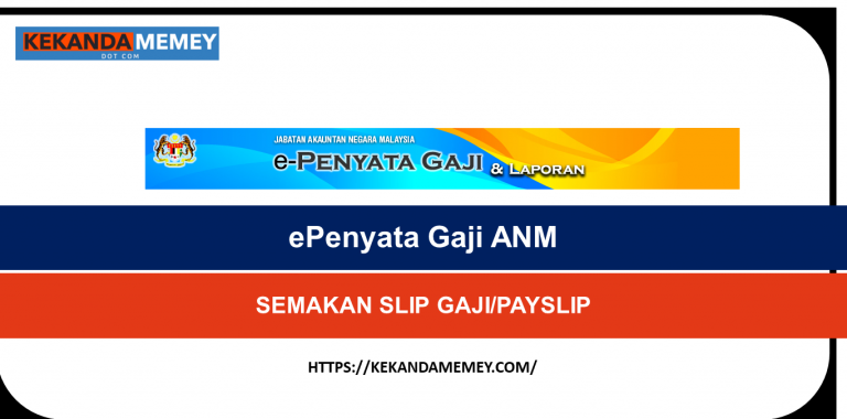 ePenyata Gaji ANM SEMAKAN SLIP GAJIPAYSLIP