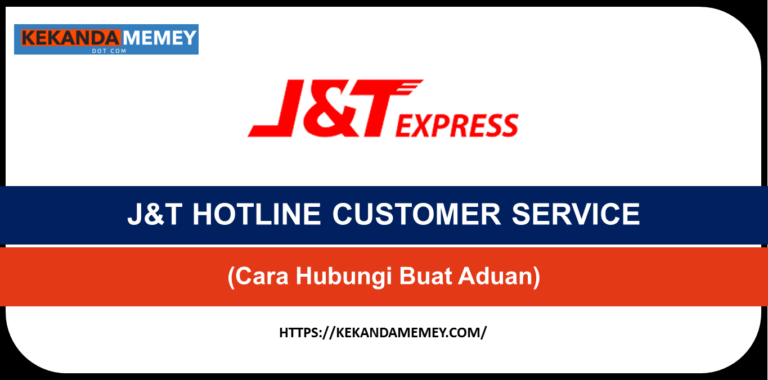 J&T HOTLINE CUSTOMER SERVICE