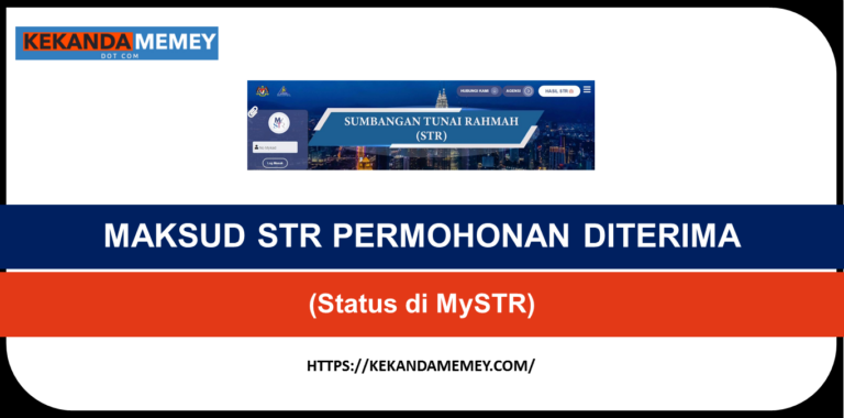 MAKSUD STR PERMOHONAN DITERIMA