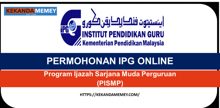 PERMOHONAN IPG ONLINE