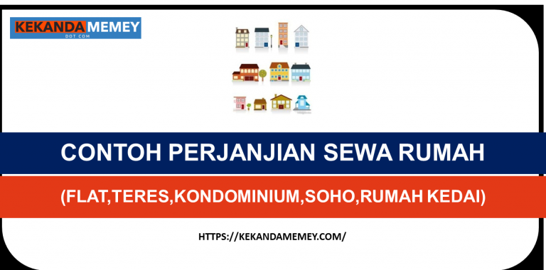 CONTOH PERJANJIAN SEWA RUMAH