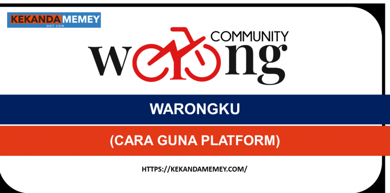 DAFTAR REGISTER WARONGKUCARA GUNA PLATFORM PEMASARAN DALAM TALIAN TERBARU