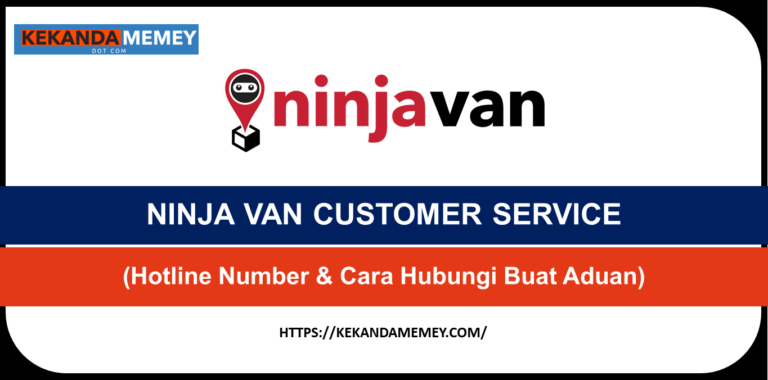 NINJA VAN CUSTOMER SERVICE