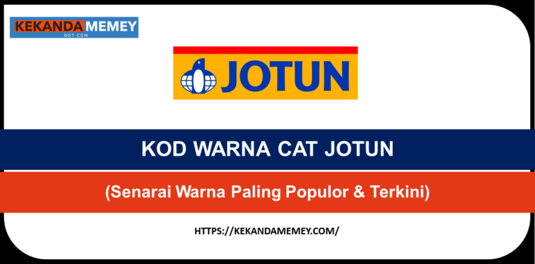 KOD WARNA CAT JOTUN