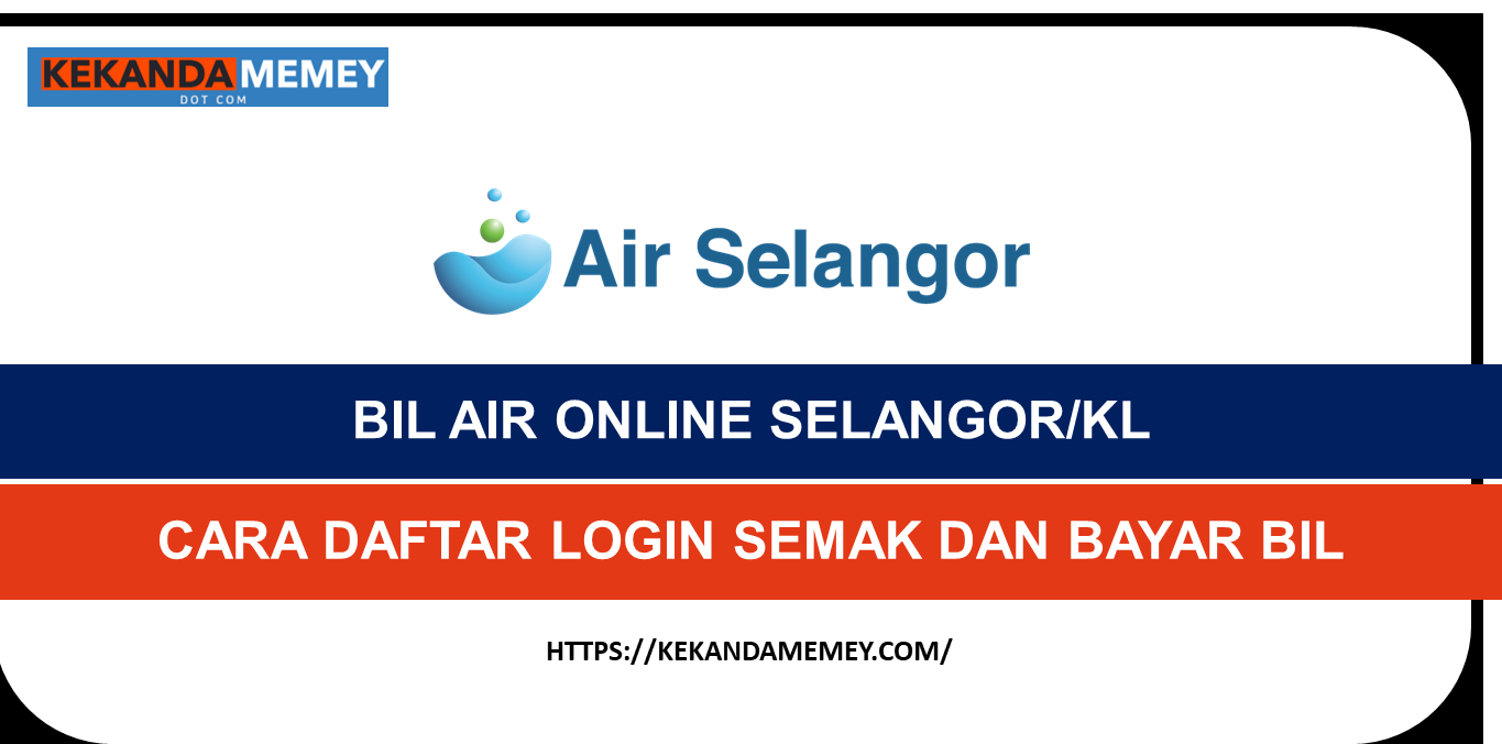 BIL AIR ONLINE SELANGOR/KL
