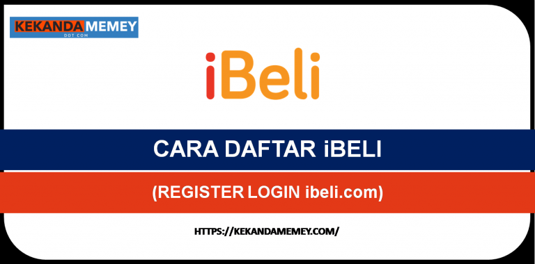 CARA DAFTAR iBELI