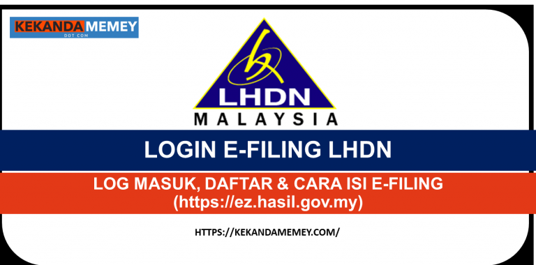 LOGIN E-FILING LHDN