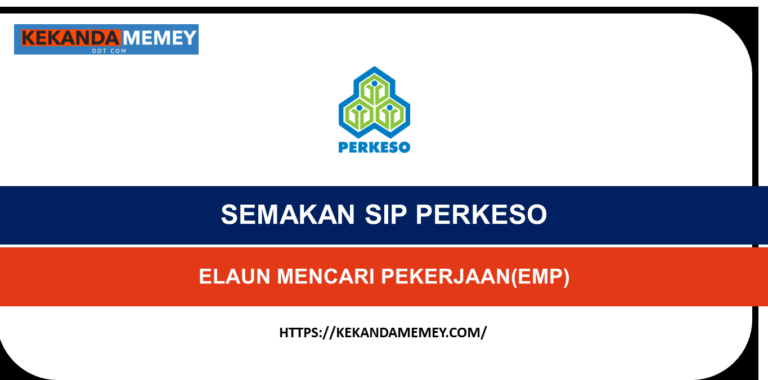 SEMAKAN SIP PERKESO