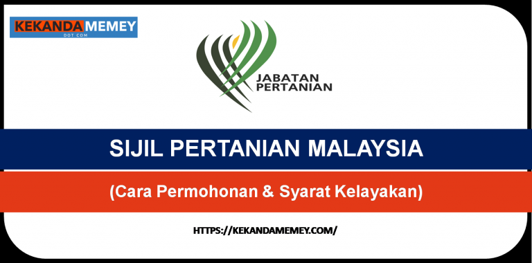 SIJIL PERTANIAN MALAYSIA