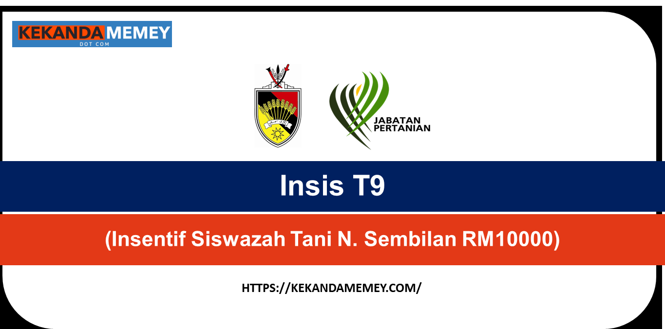 Permohonan Insis T9 Insentif Siswazah Tani N. Sembilan