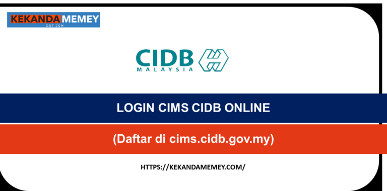 LOGIN CIMS CIDB