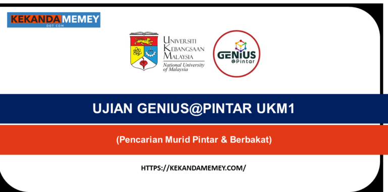 UJIAN GENIUS@PINTAR UKM1