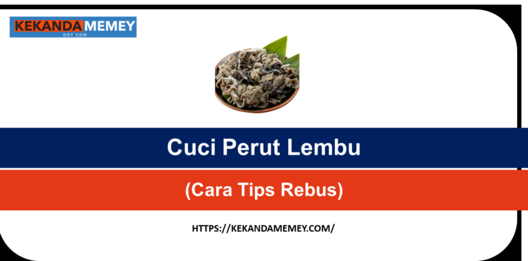 Cuci Perut Lembu