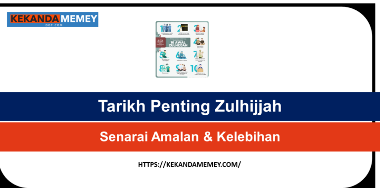 Tarikh Penting Zulhijjah